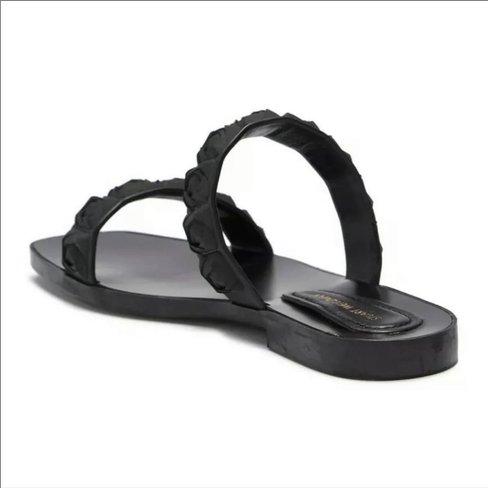 NEW STUART WEITZMAN $498 Rosita Rubber Sandals - Picture 3 of 8